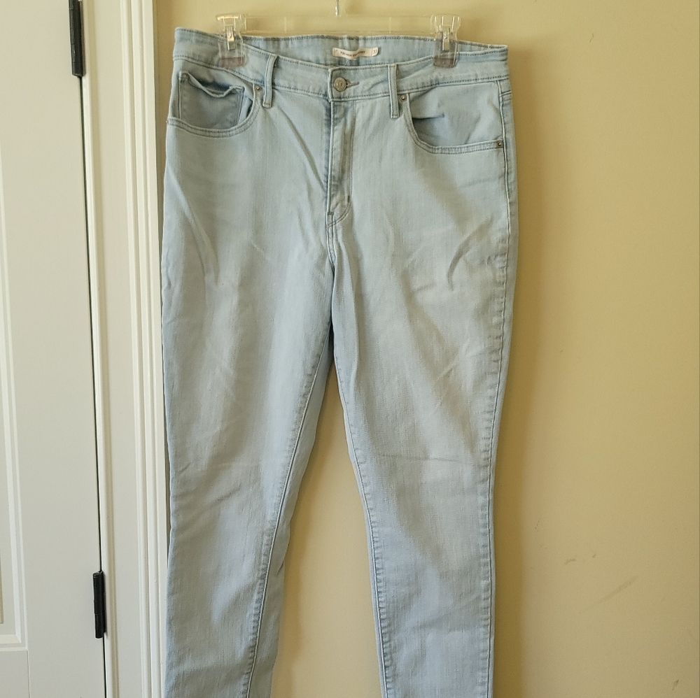 Levi's High Rise Denim Jeans